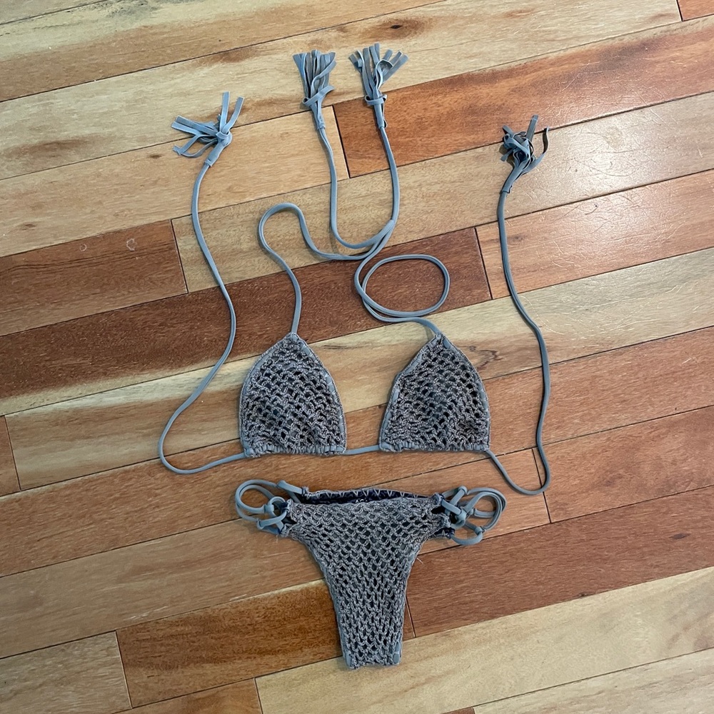 Acacia crochet bikini set